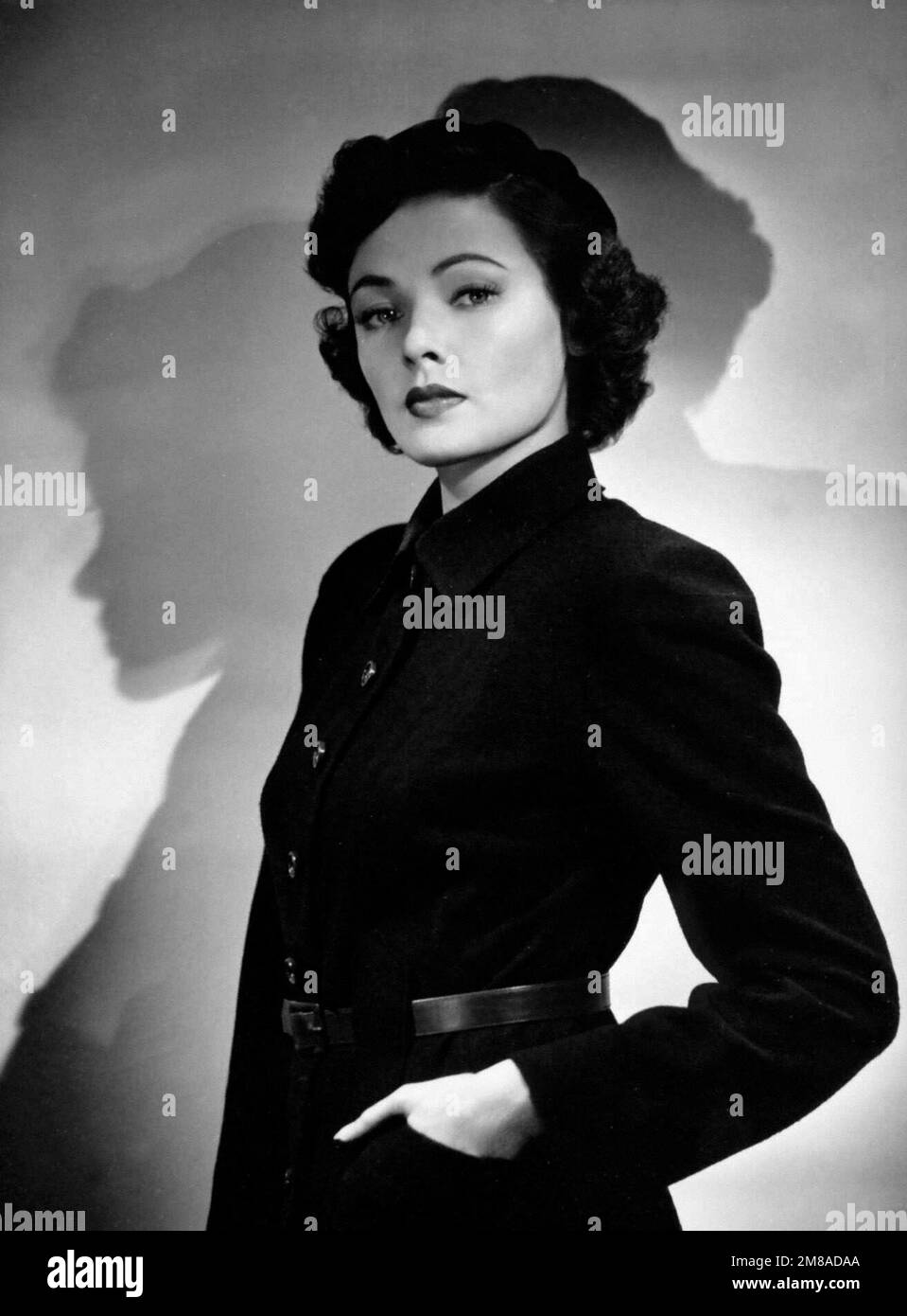 GENE TIERNEY in THE IRON CURTAIN (1948), directed by WILLIAM A. WELLMAN