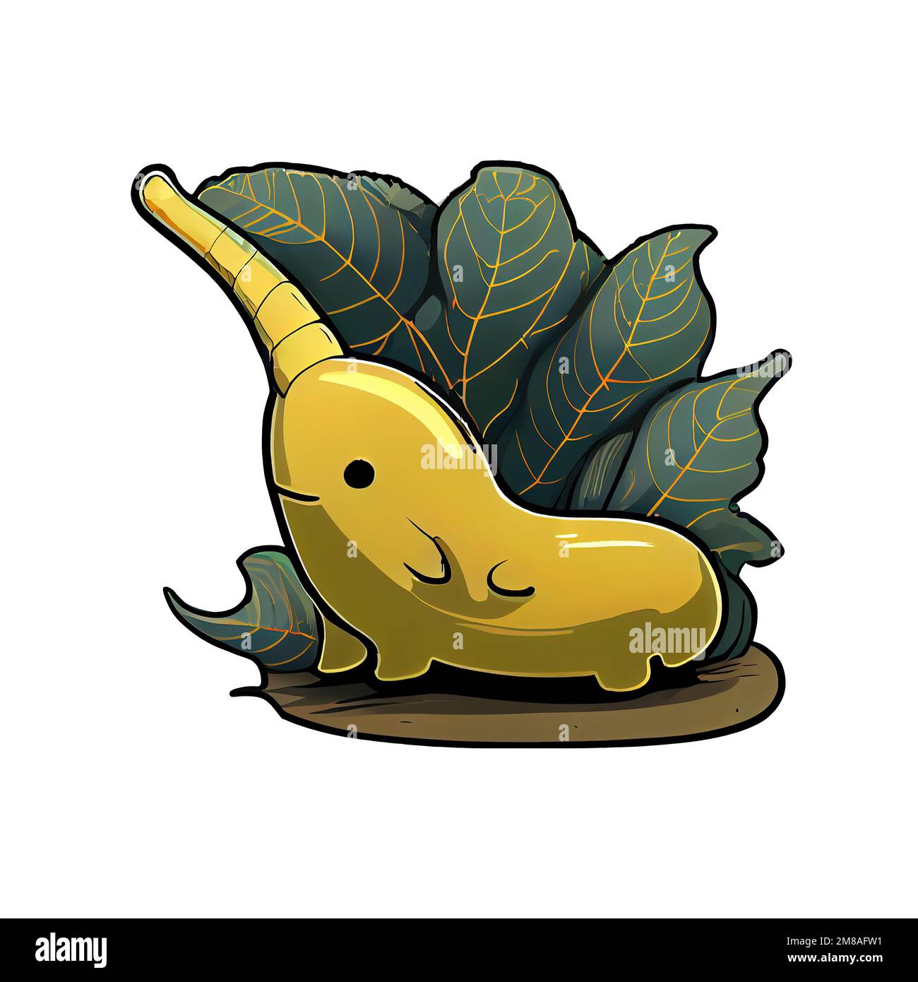 Banana Slug Clipart