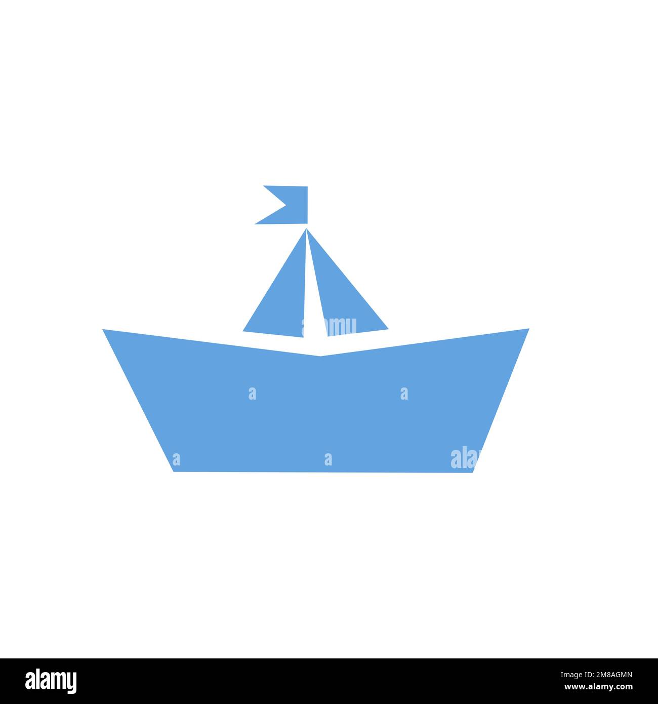 Time to travel ship isolated on white Stock Vector