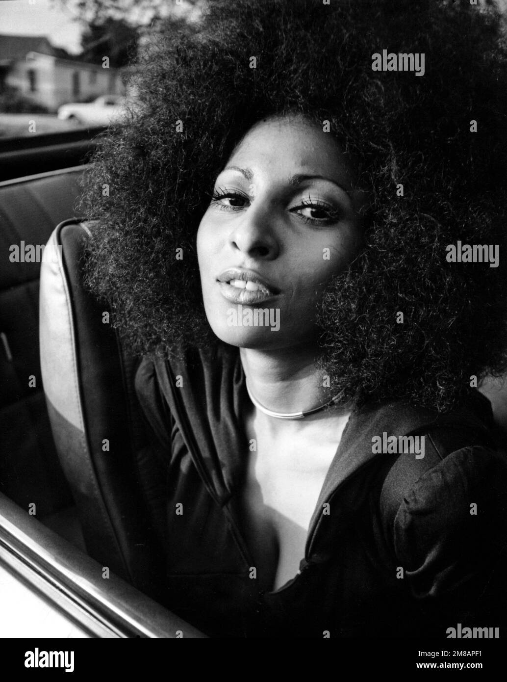 PAM GRIER in HIT MAN (1972), directed by ARMITAGE. Credit M.G.M