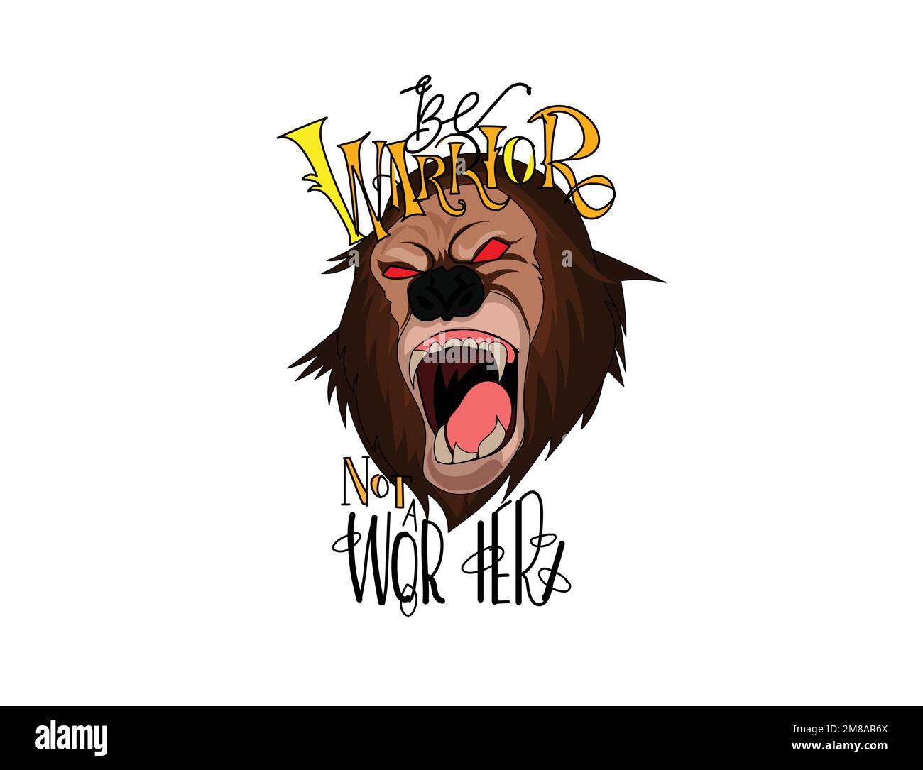 Gorilla vector illustration for t-shirt design Stock Vector