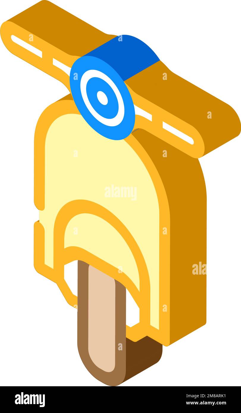scooter transport vehicle isometric icon vector illustration Stock ...