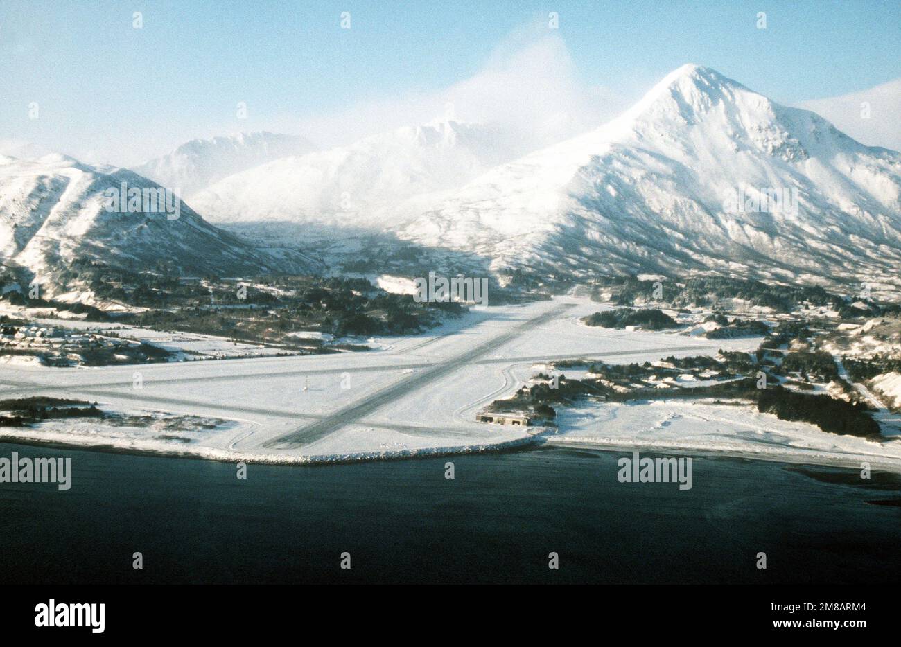 DA-ST-90-01537. Base: Kodiak Island Air Station State: Alaska (AK) Country: United States Of America (USA) Stock Photo