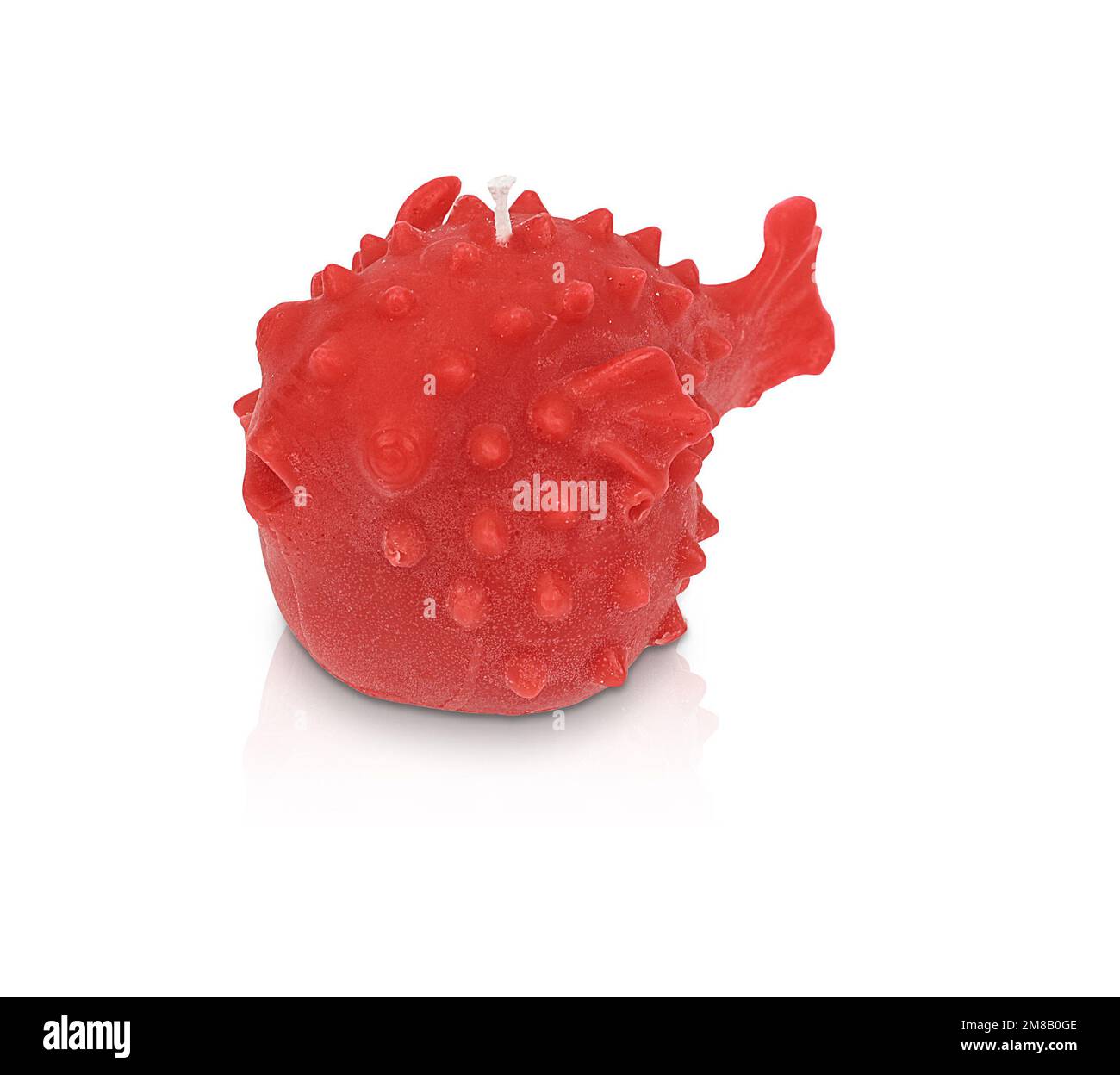 Isolated colored candle of various shapes. Scented candle. Candle with