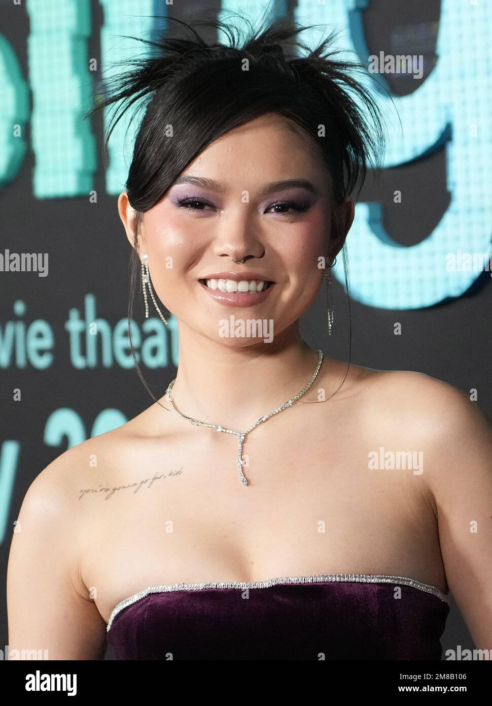 Los Angeles, USA. 12th Jan, 2023. Lisa Yamada arrives at the MISSING Los Angeles Premiere held at the Alamo Drafthouse in Los Angeles, CA on Thursday, ?January 12, 2023. (Photo By Sthanlee B. Mirador/Sipa USA) Credit: Sipa USA/Alamy Live News Stock Photo