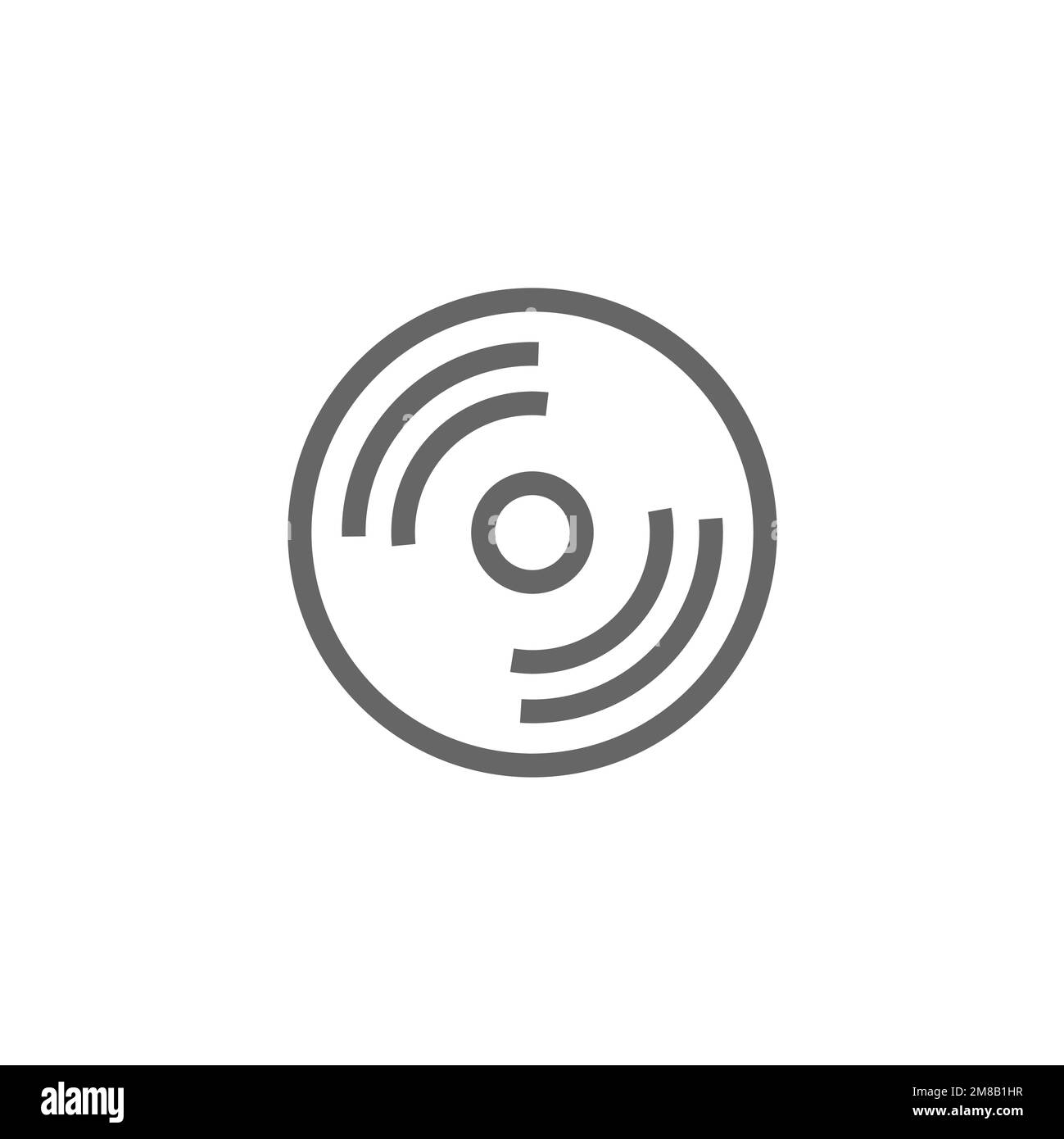 cd icon in flat style, vector illustration Stock Vector Image & Art - Alamy