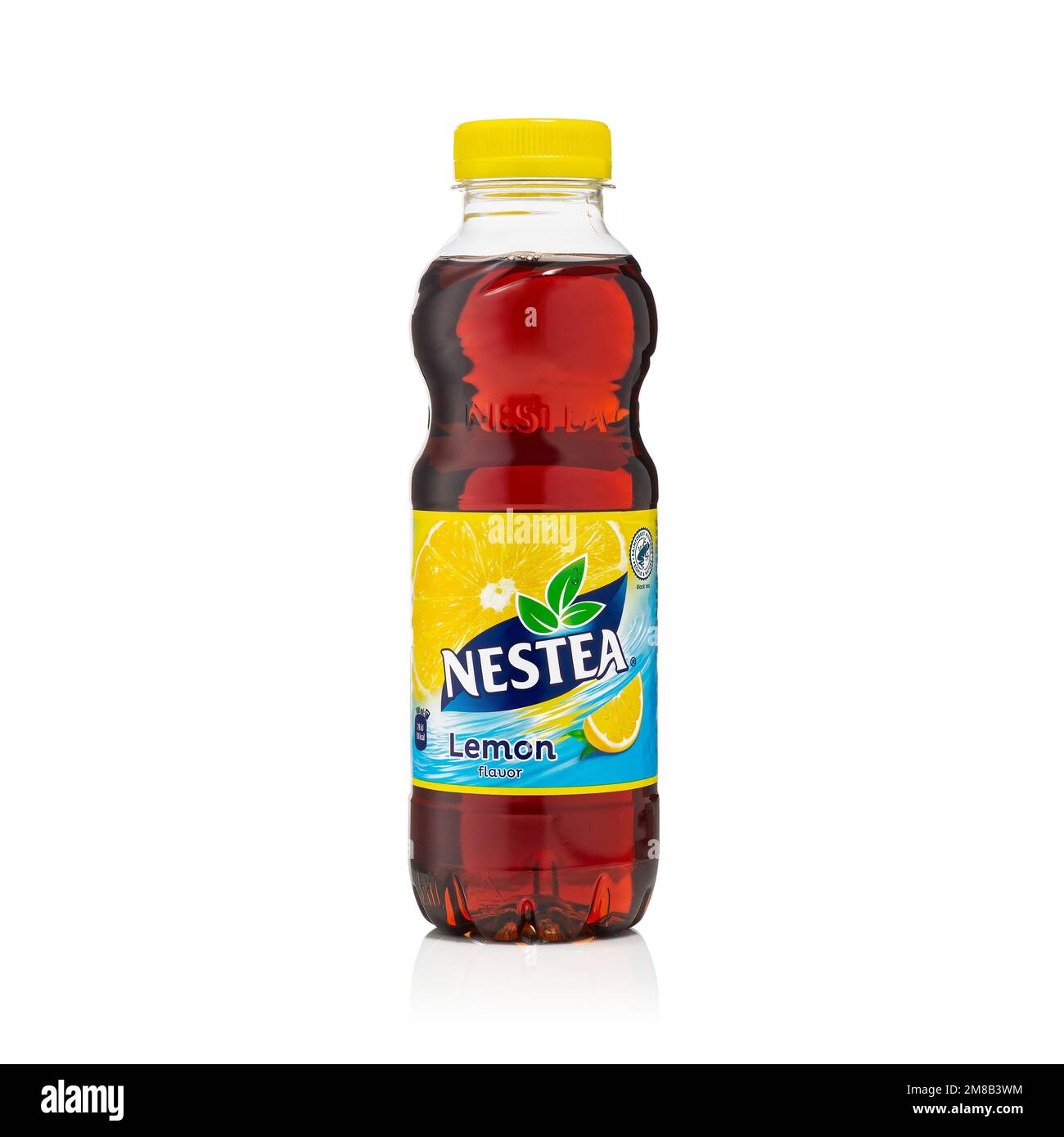 Tallinn, Estonia - January, 2023: Nestea tea. Black Iced Tea drink with ...