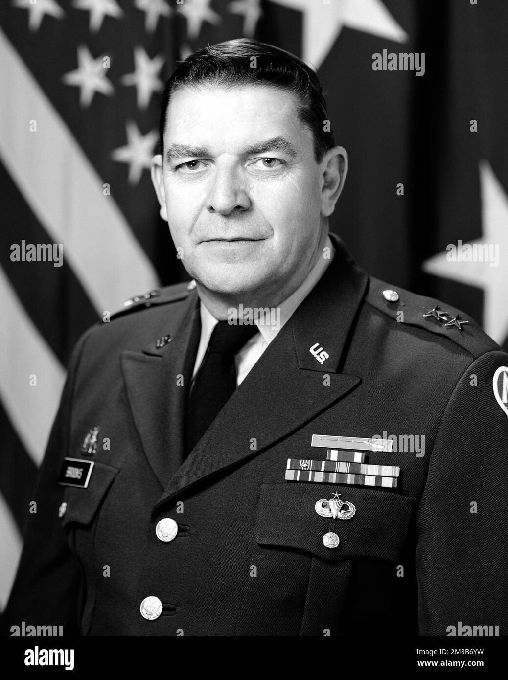 MGEN Joseph H. Brooks, USAR (uncovered). Country Unknown Stock Photo