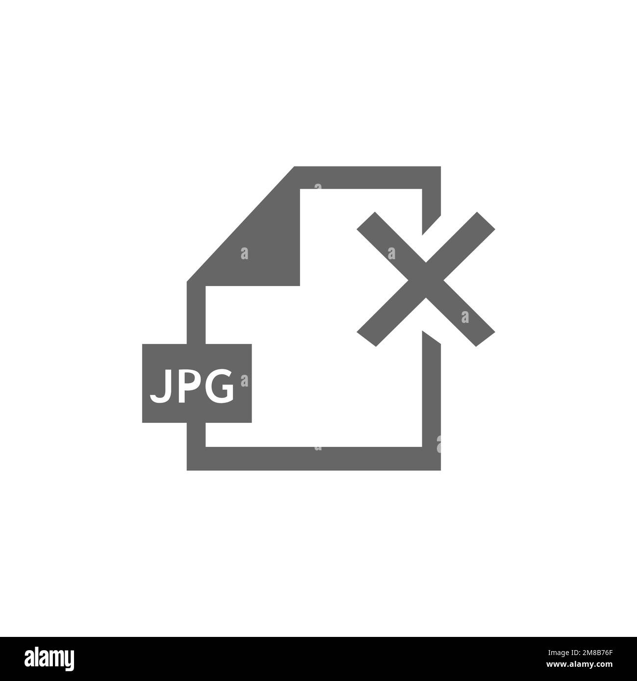 Error file JPG icon, graphics resource template, vector illustration ...