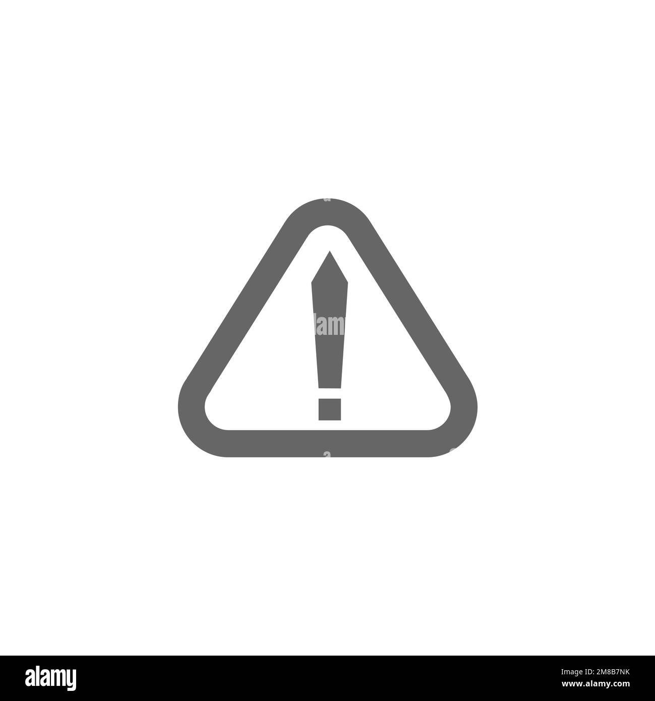 Golf club flat Triangle warning sign flat icon, graphic resource