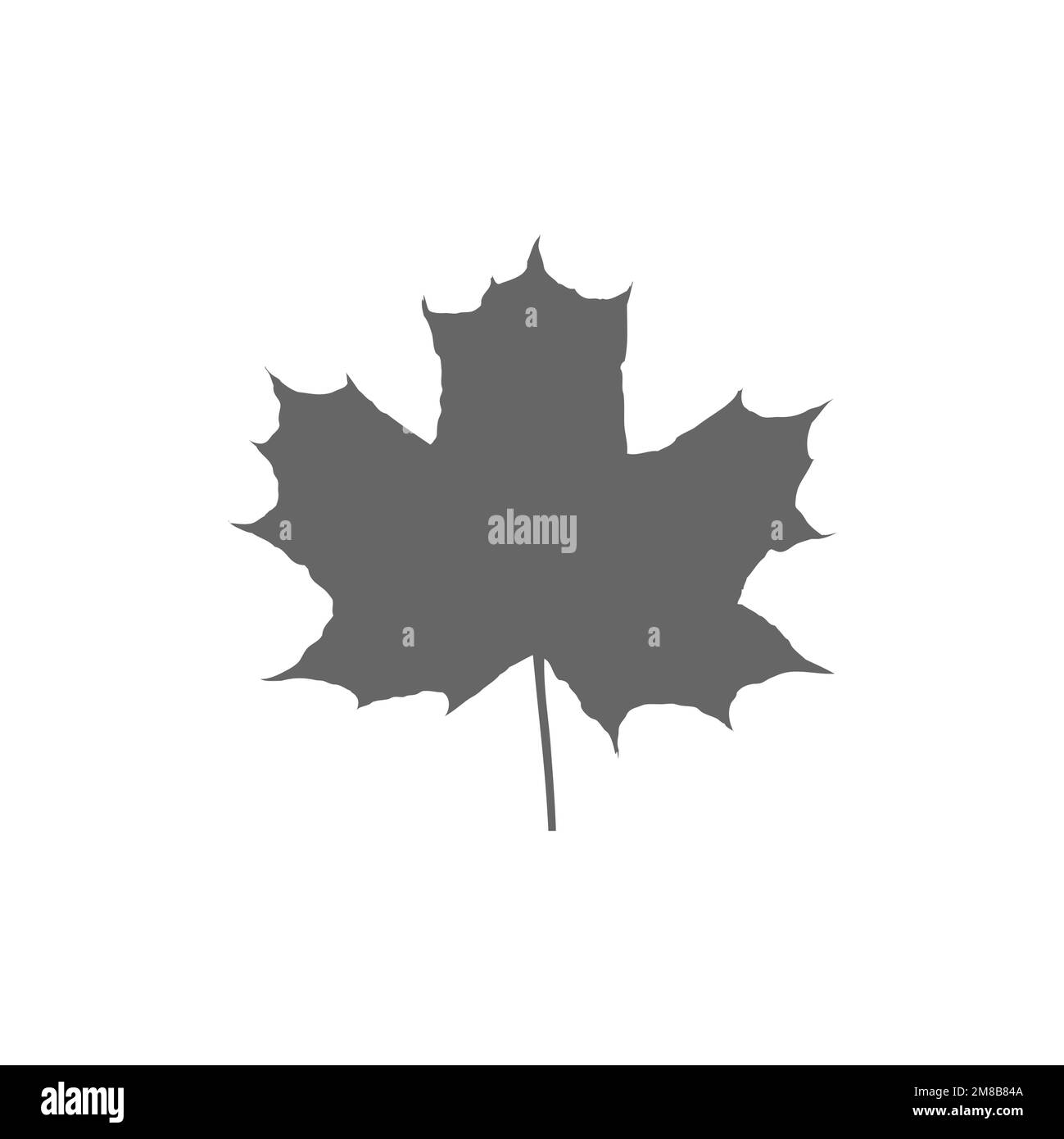 Maple leaf icon, graphic resource template, vector illustration Stock ...