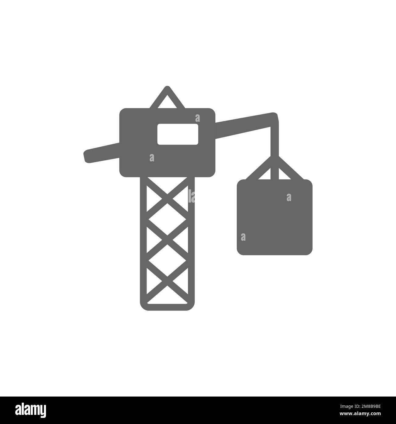 Crane icon, graphic resource template, vector illustration Stock Vector ...