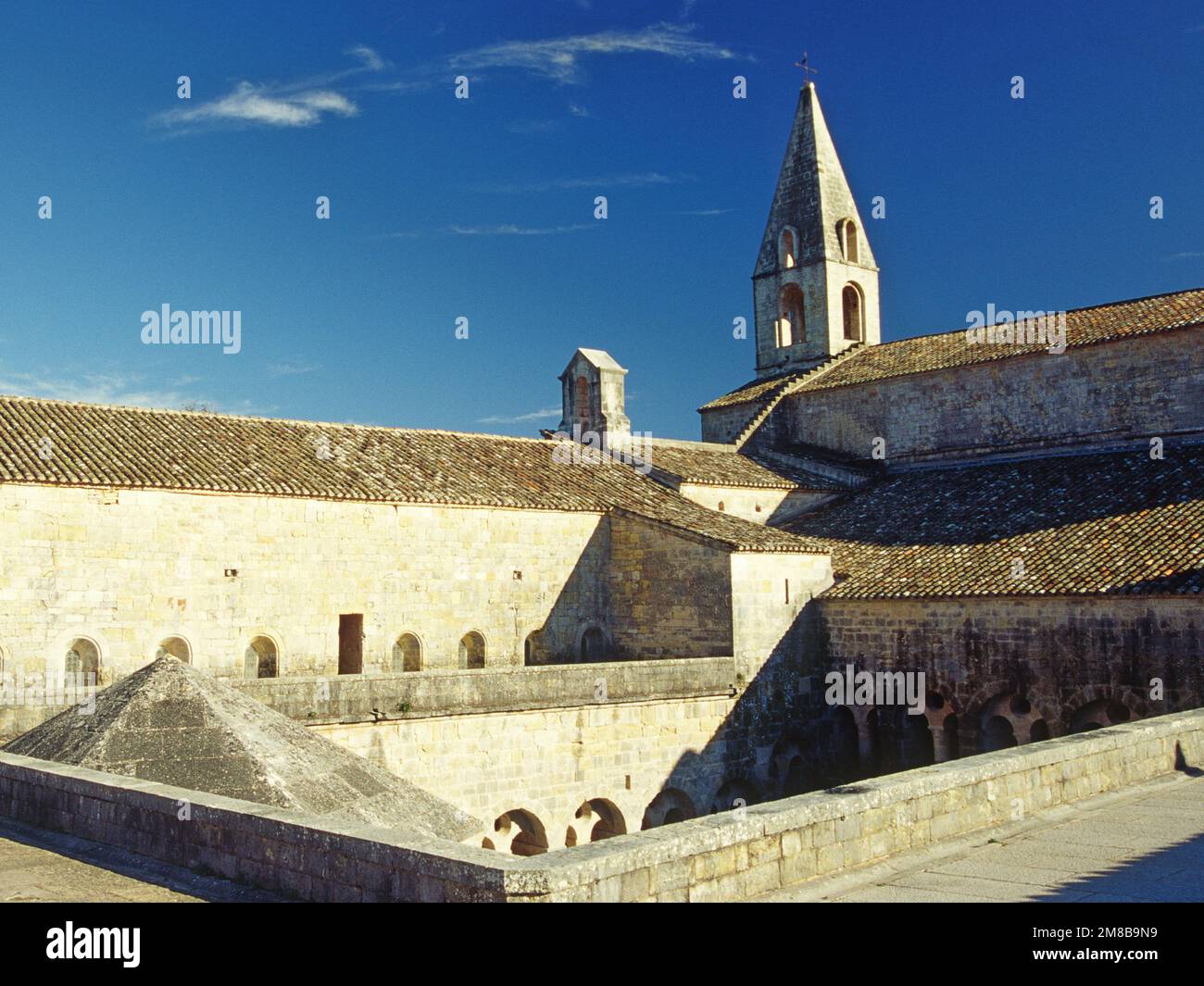Cistercian Abbey of Le in the Romanesque style in the Var in