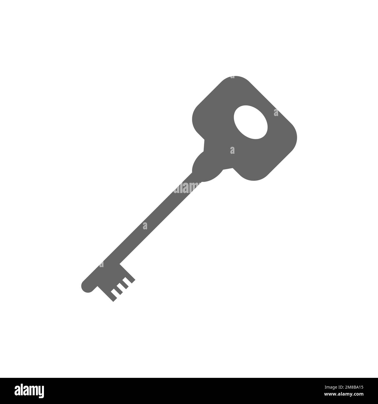 Vintage key icon, graphic resource template, vector illustration Stock ...