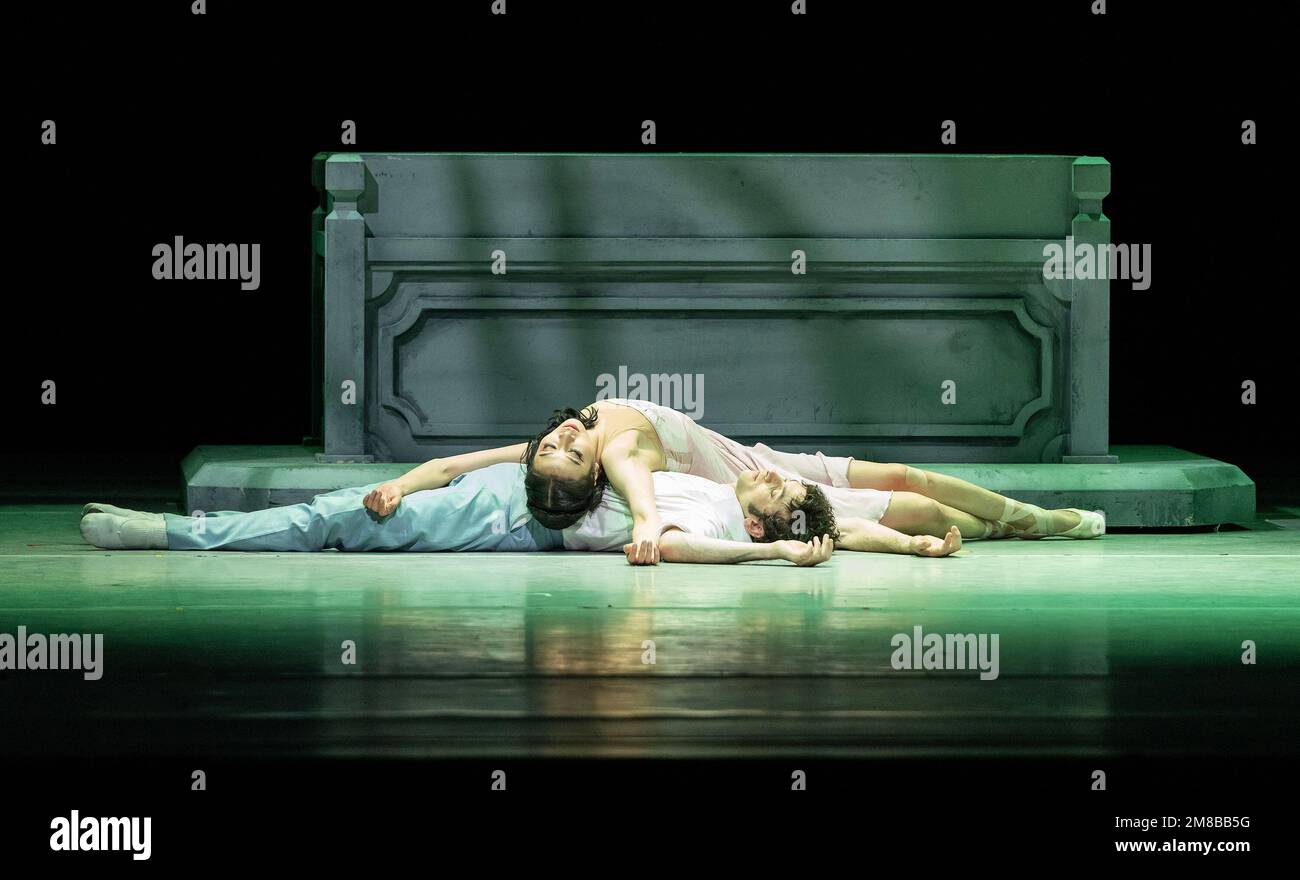 New York, United States. 12th Jan, 2023. Dress rehearsal for Romeo and