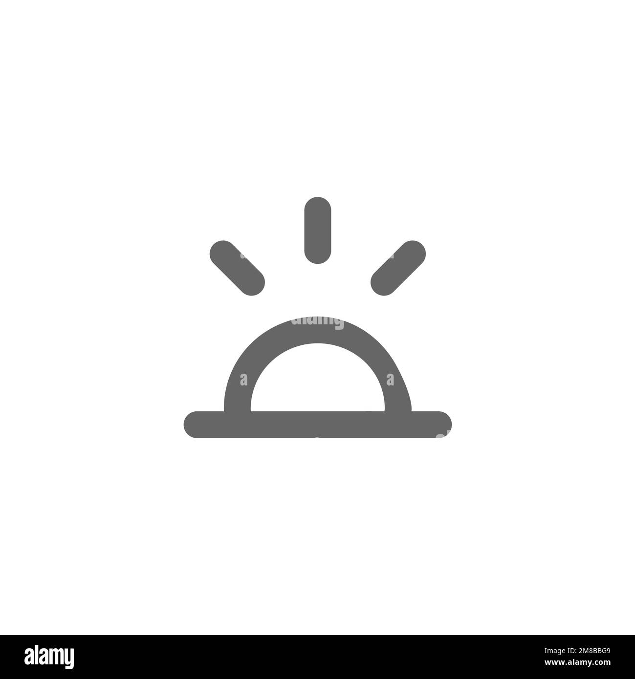 Sunrise icon, graphic resource template, vector illustration Stock ...