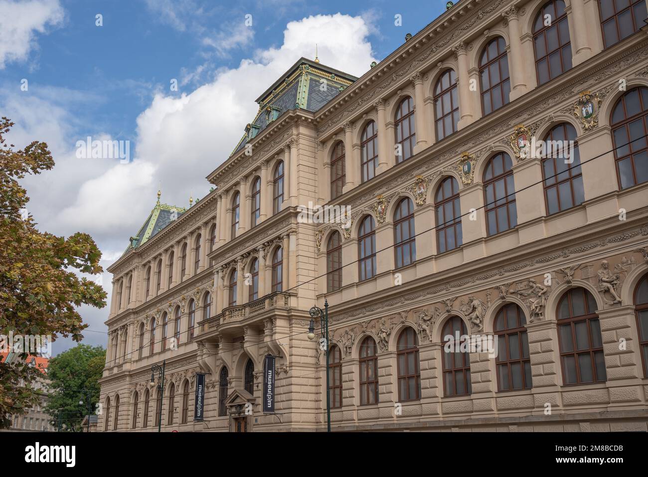 Museum of Decorative Arts - Prague, Czech Republic Stock Photo