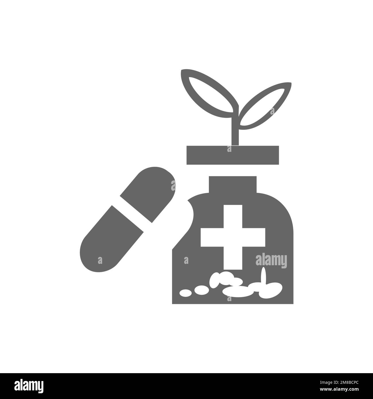 Capsule and bottle icons, graphic resource templates, vector ...