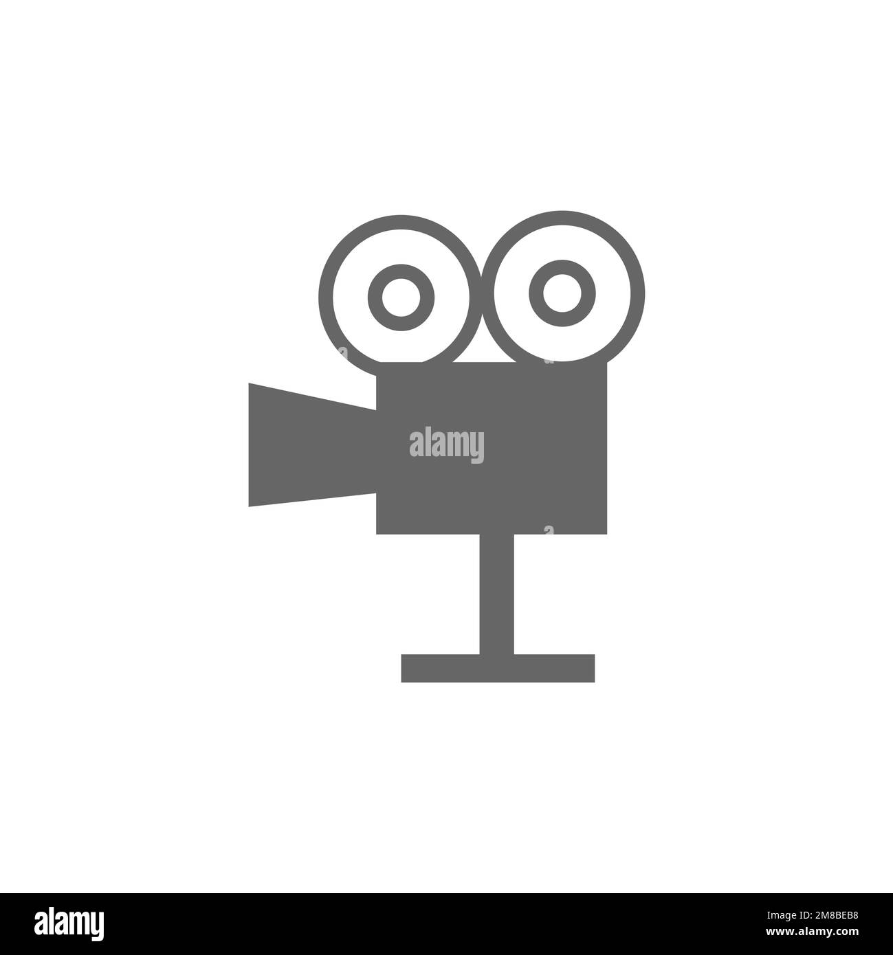 Camera icons, graphics resource templates, vector illustrations Stock