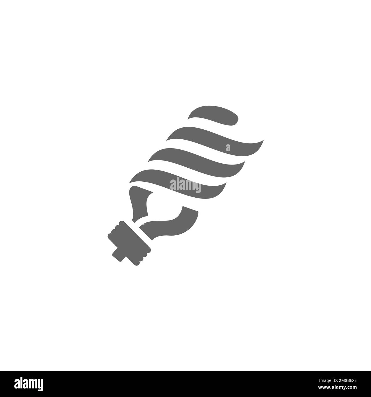 Energy saving lamp icon, graphic resource template, vector illustration ...