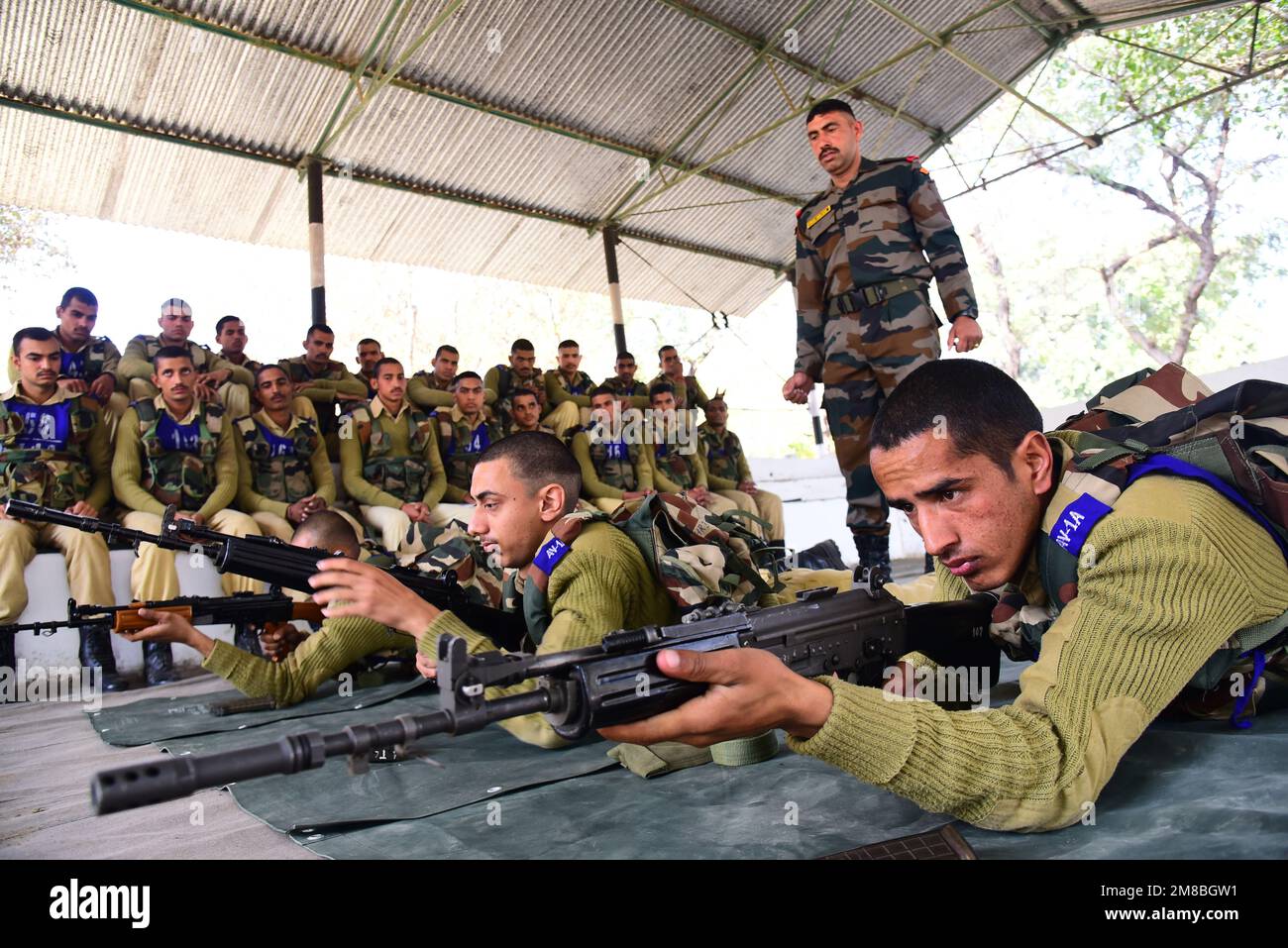 INDIA, JABALPUR, 13th JANUARY First batch recruit soldiers under the