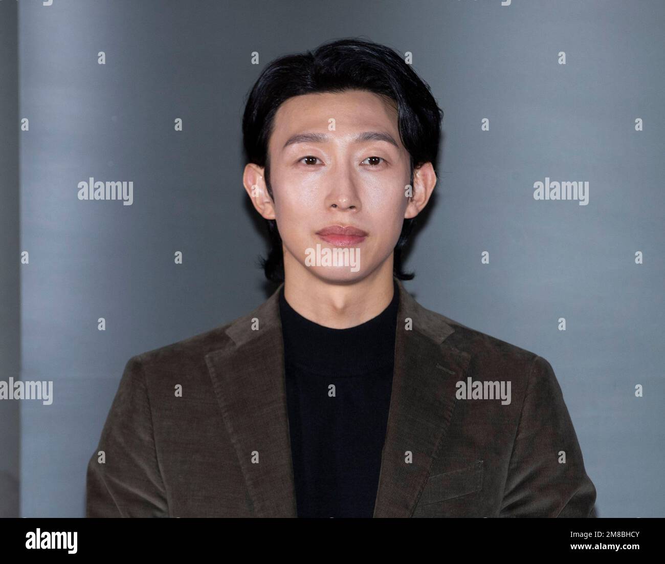 Seoul, South Korea. 13th Jan, 2023. South Korean actor Kang Ki-young, press  conference for the film 