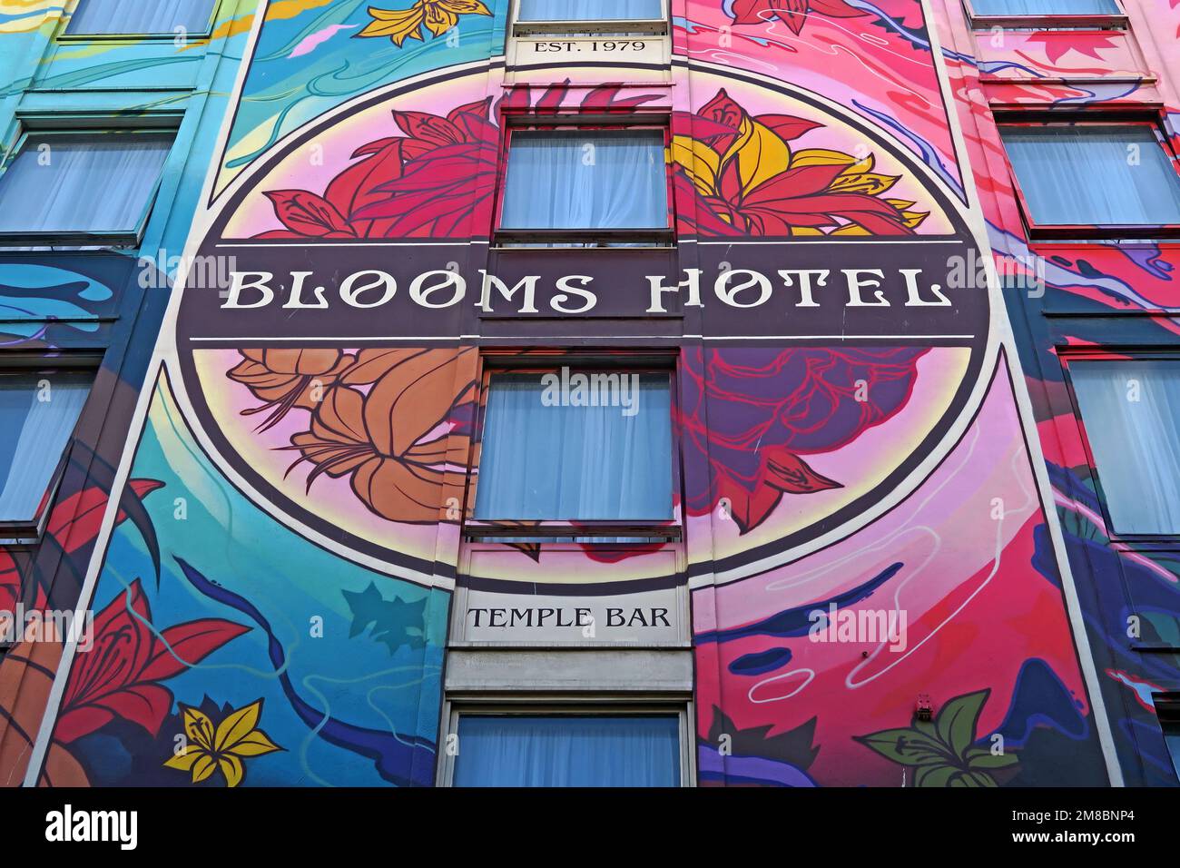 Blooms Hotel, 3-6 Anglesea St, Temple Bar, Dublin 2, , Eire, Ireland, D02 FK84 Stock Photo