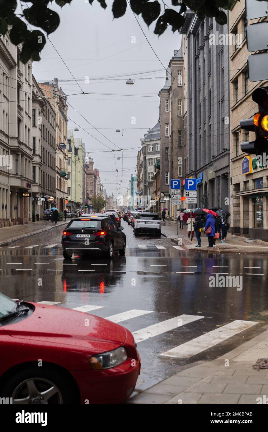 Riga cars hi-res stock photography and images - Alamy