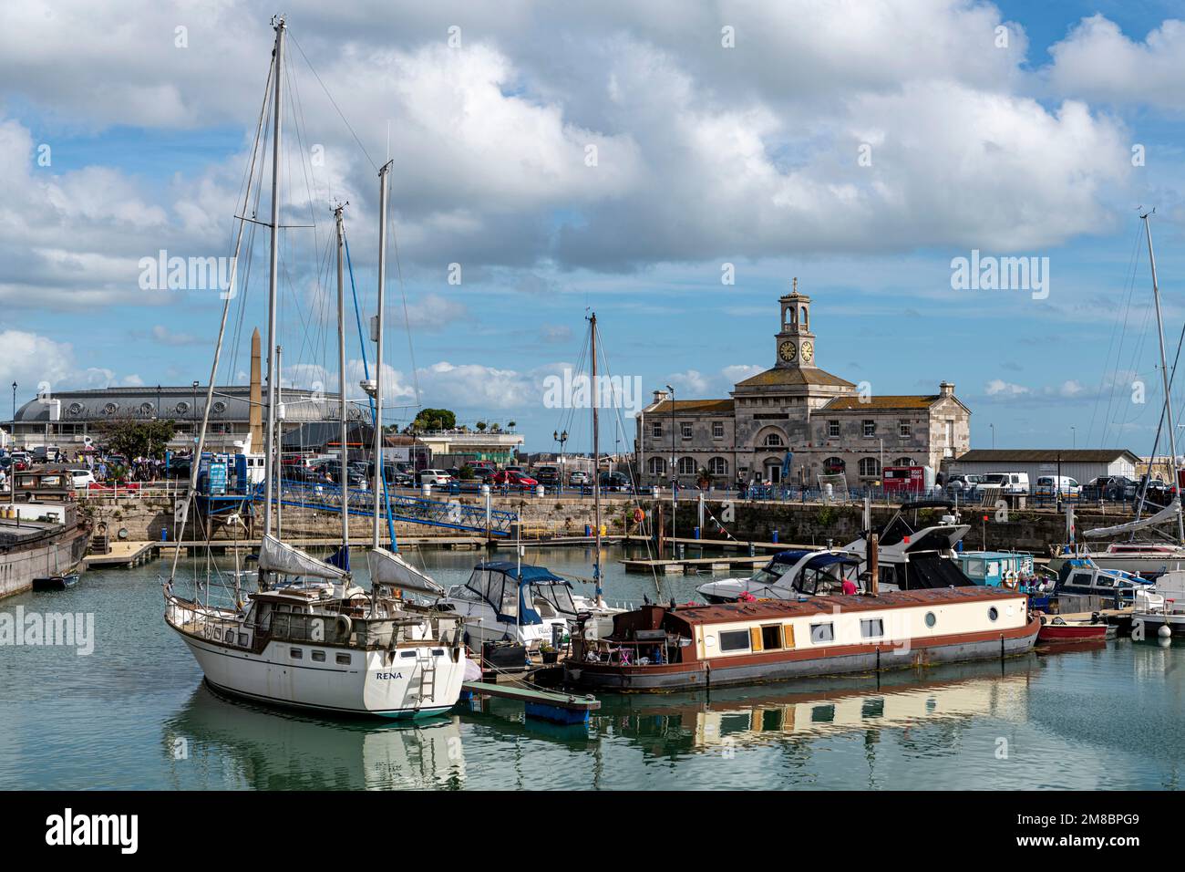 Ramsgate marina and harbour, Kent Stock Photo