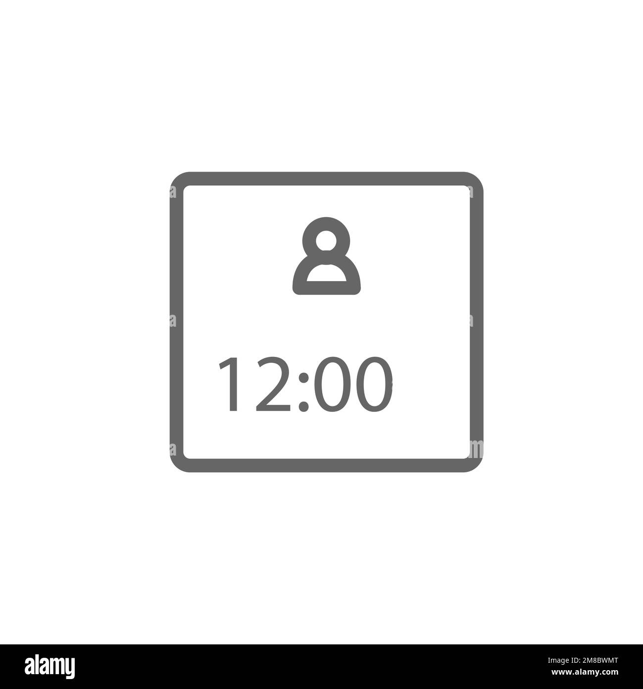 Mark noon Stock Vector Images Alamy