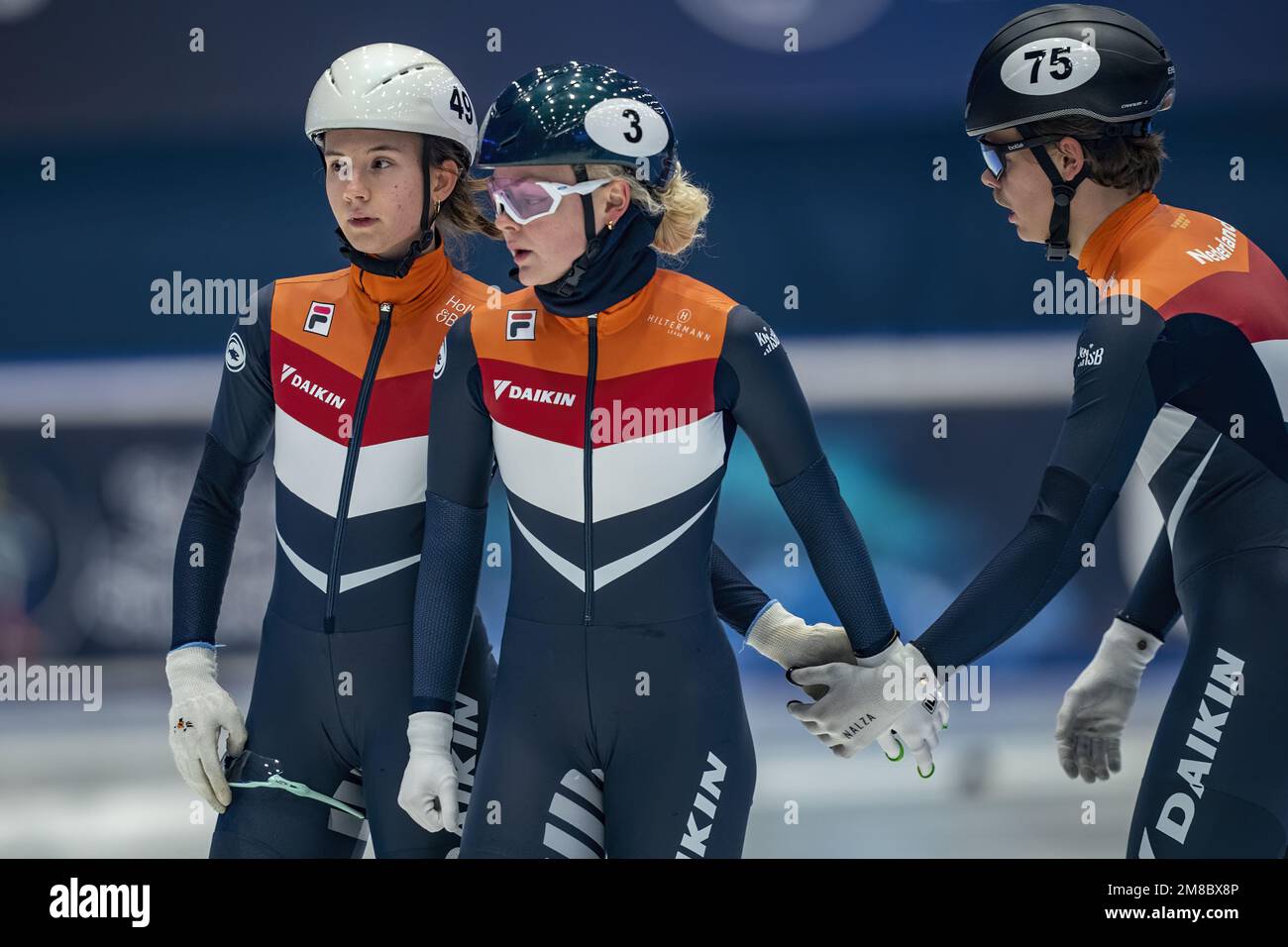 GDANSK - Poland, 13/01/2023, Selma Poutsma, Xandra Velzeboer, Melle van ...