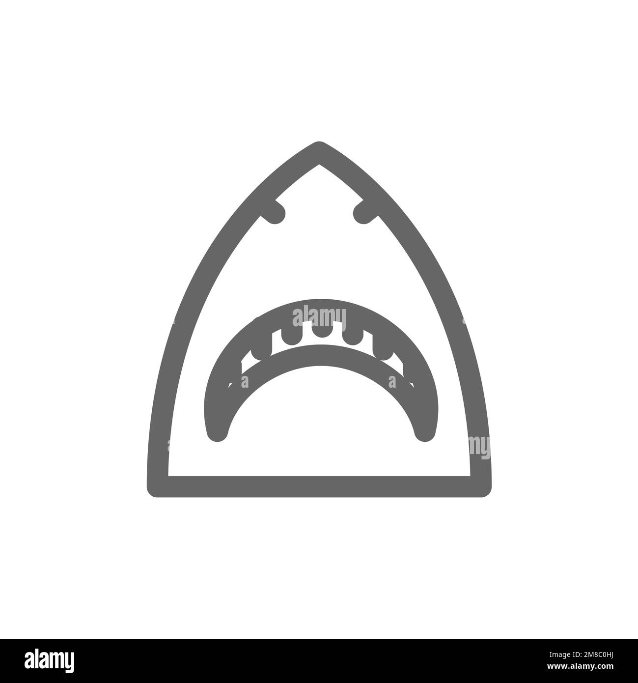 Shark icon, common graphic resources, vector illustration Stock Vector ...
