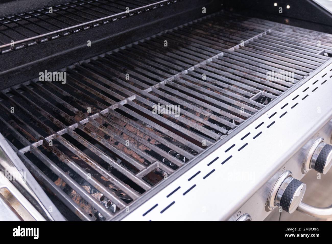 Outdoor gas grill Stock Photo - Alamy