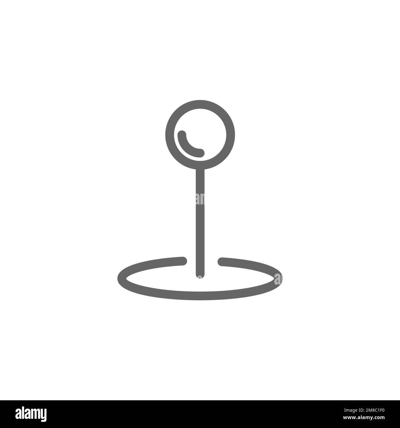 Marked dot line icons, App interface graphics resources, vector ...