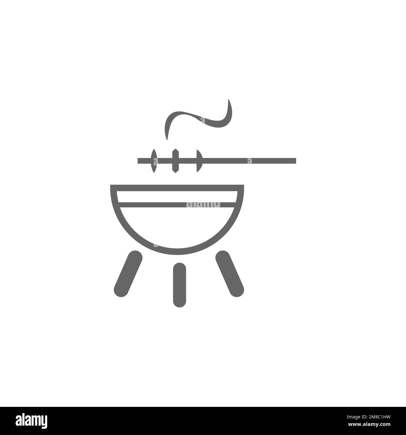Barbecue icons, common graphic resources, vector illustrations Stock ...