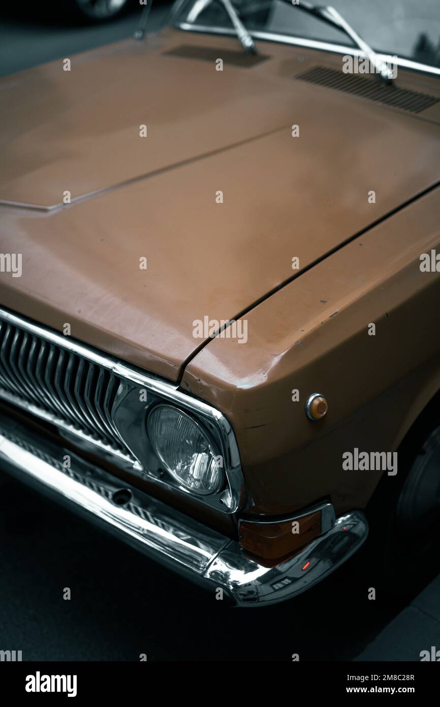 Vintage car front hi-res stock photography and images - Alamy
