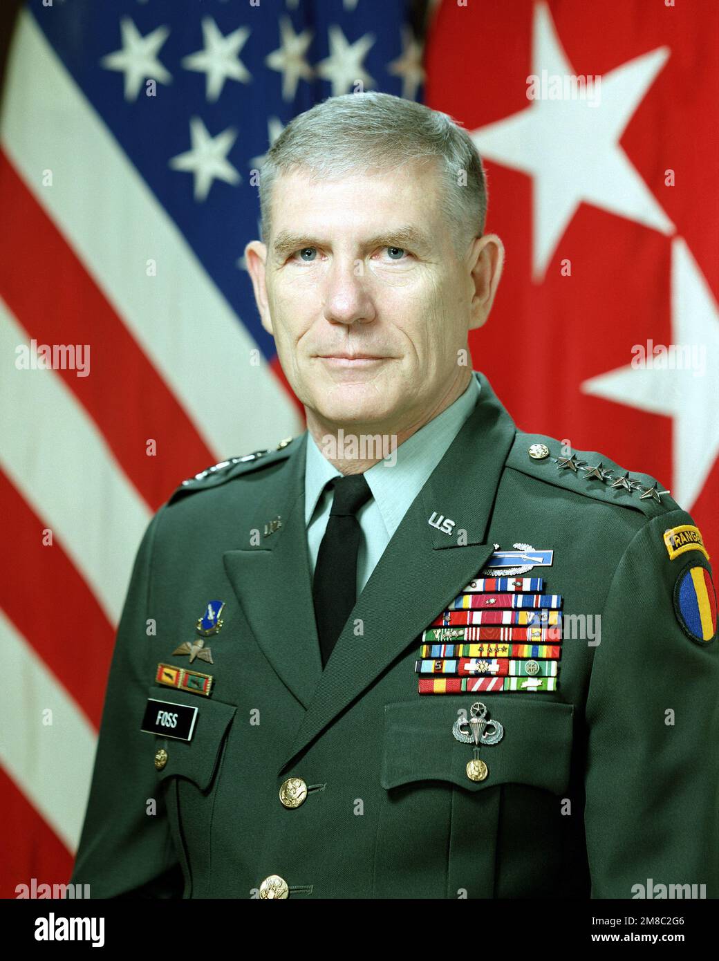 GEN John W. Foss, USA (uncovered). Country: Unknown Stock Photo - Alamy