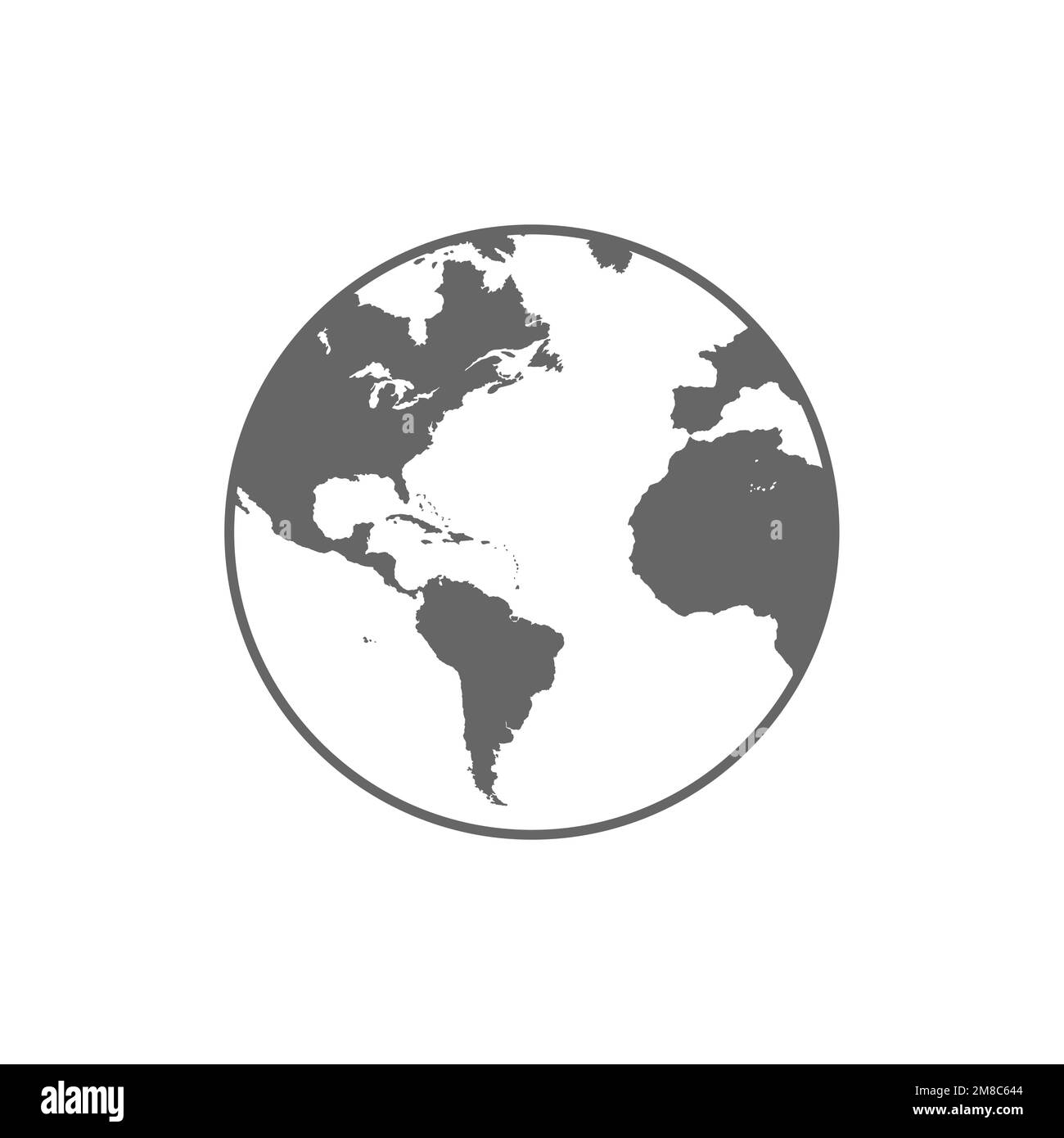 World map icons, common graphic resources, vector illustrations Stock ...