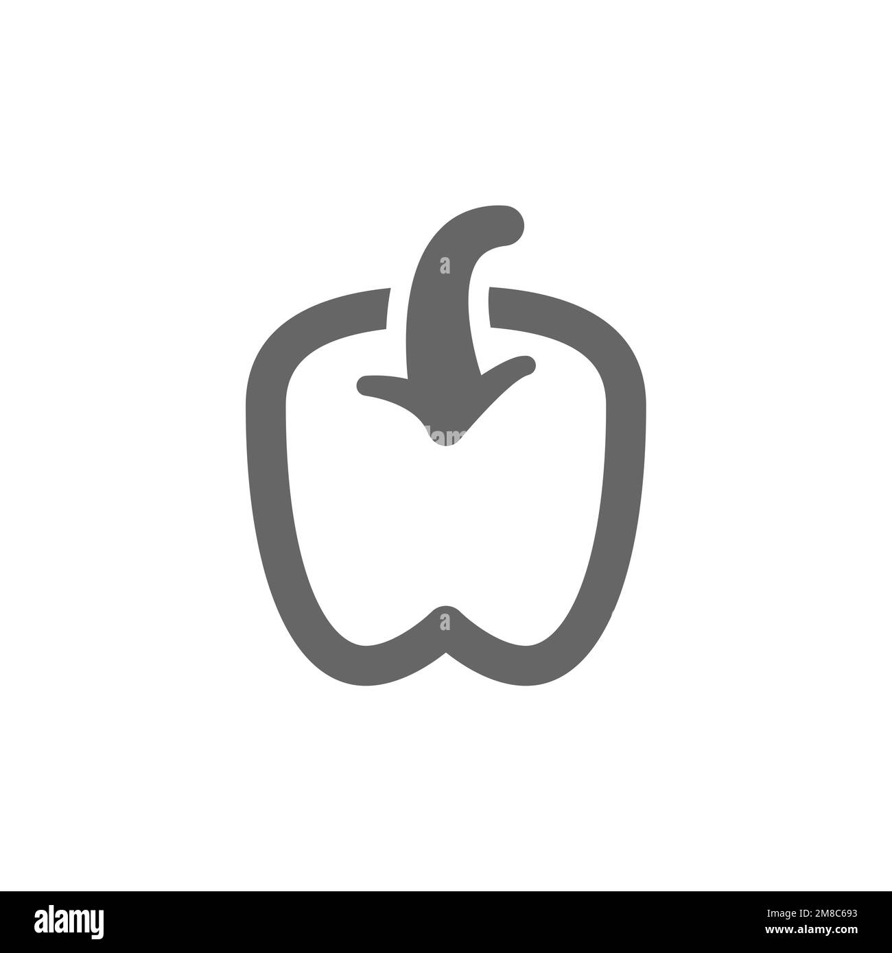 Pepper icon, common graphic resources, vector illustrations Stock ...