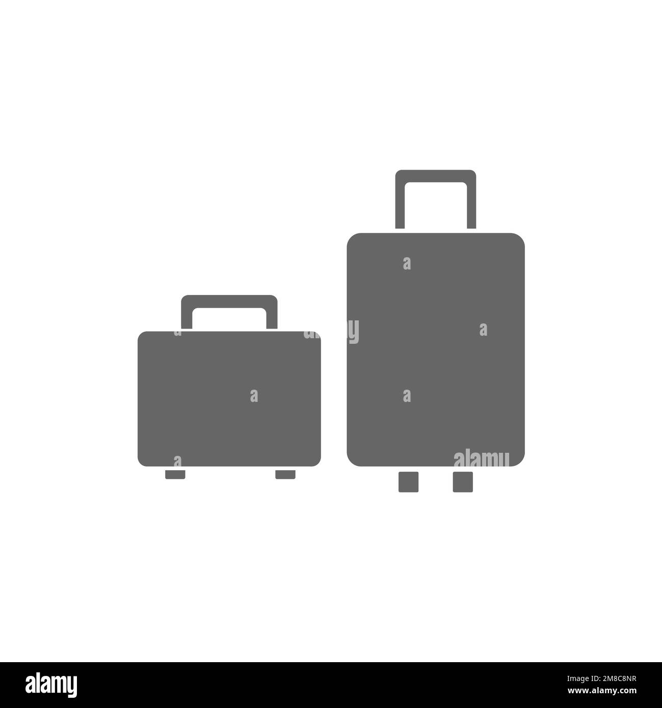 Luggage compartment icons, common graphic resources, vector