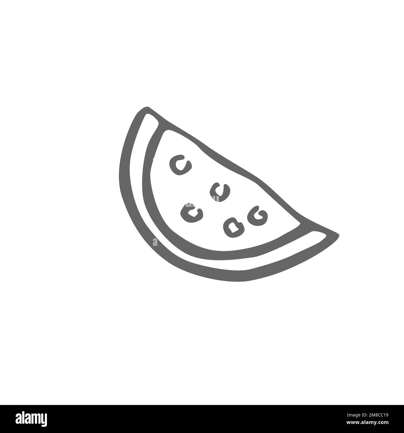 Watermelon icons, common graphic resources, vector illustrations Stock ...