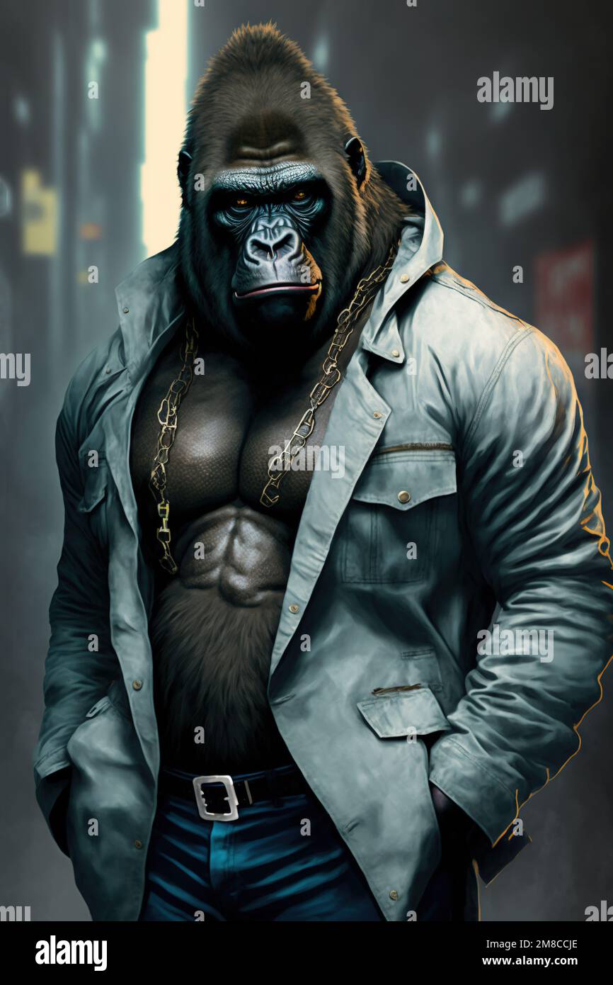 Gorilla fashion hi-res stock photography and images - Alamy