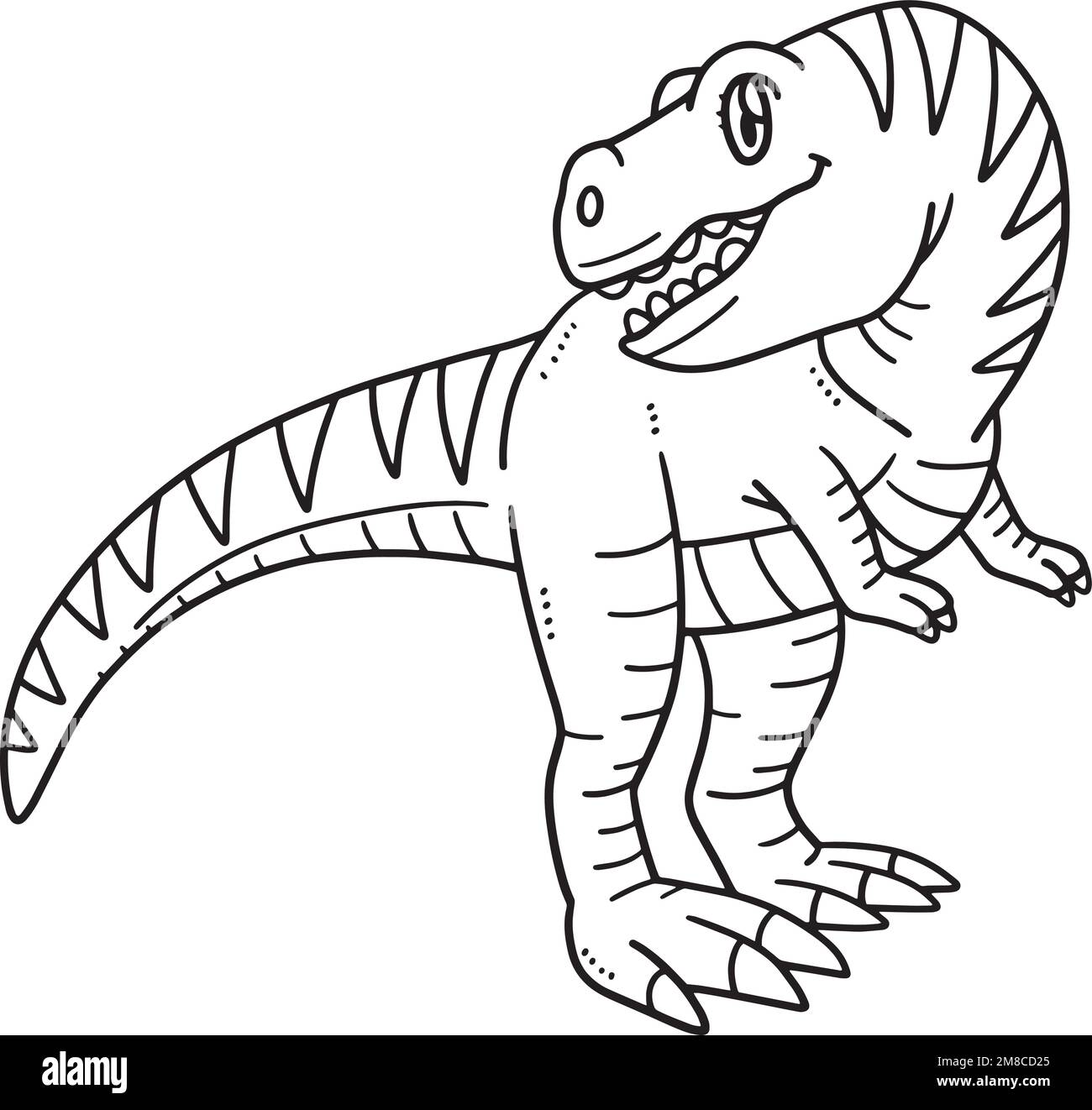 Dinossauro T-Rex. Imagem Dos Desenhos Animados Como Um Esqueleto E Carne.  Royalty Free SVG, Cliparts, Vetores, e Ilustrações Stock. Image 48805388