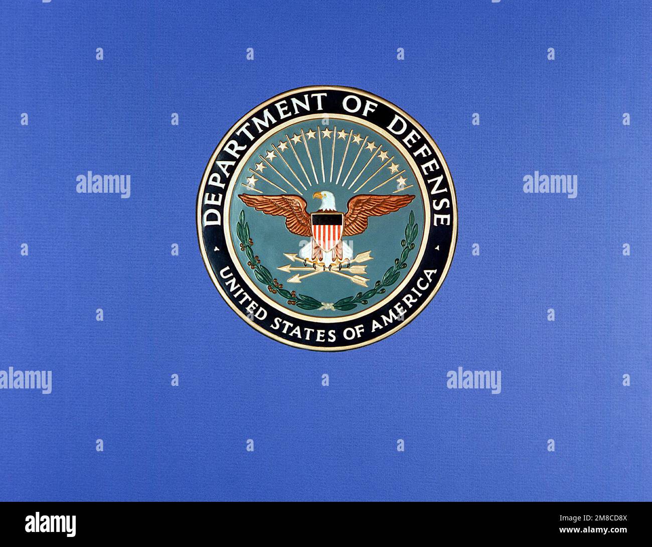 Department of defense seal country unknown stock photo alamy
