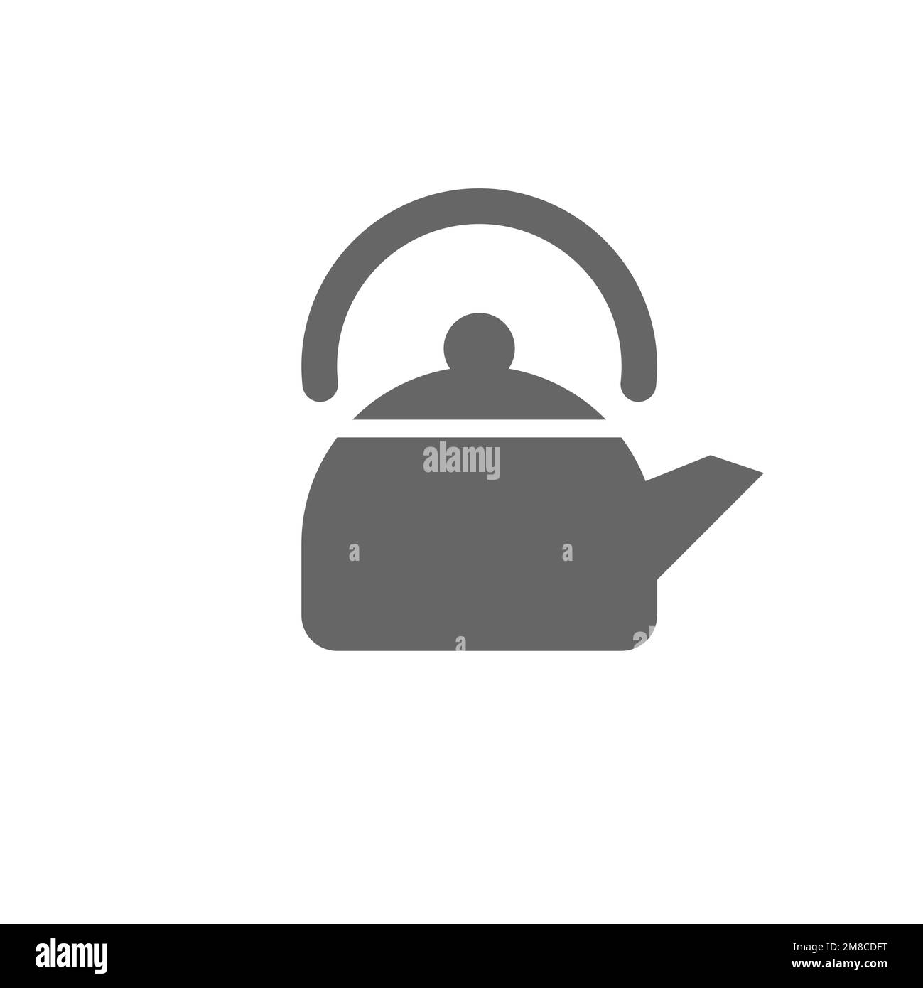 Boiling kettle icon, common graphic resources, vector illustration