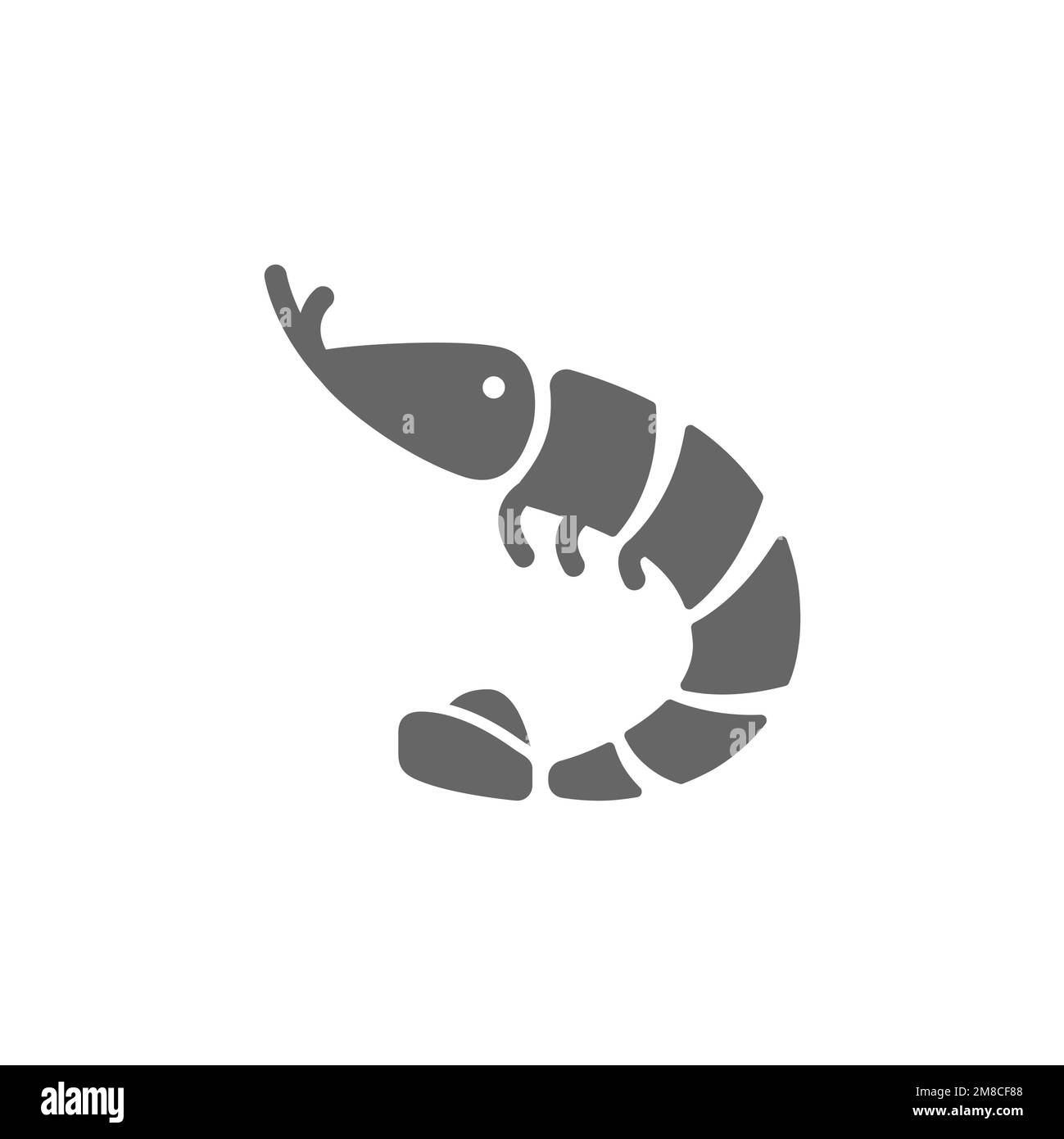 Shrimp icon, common graphic resources, vector illustration Stock Vector ...