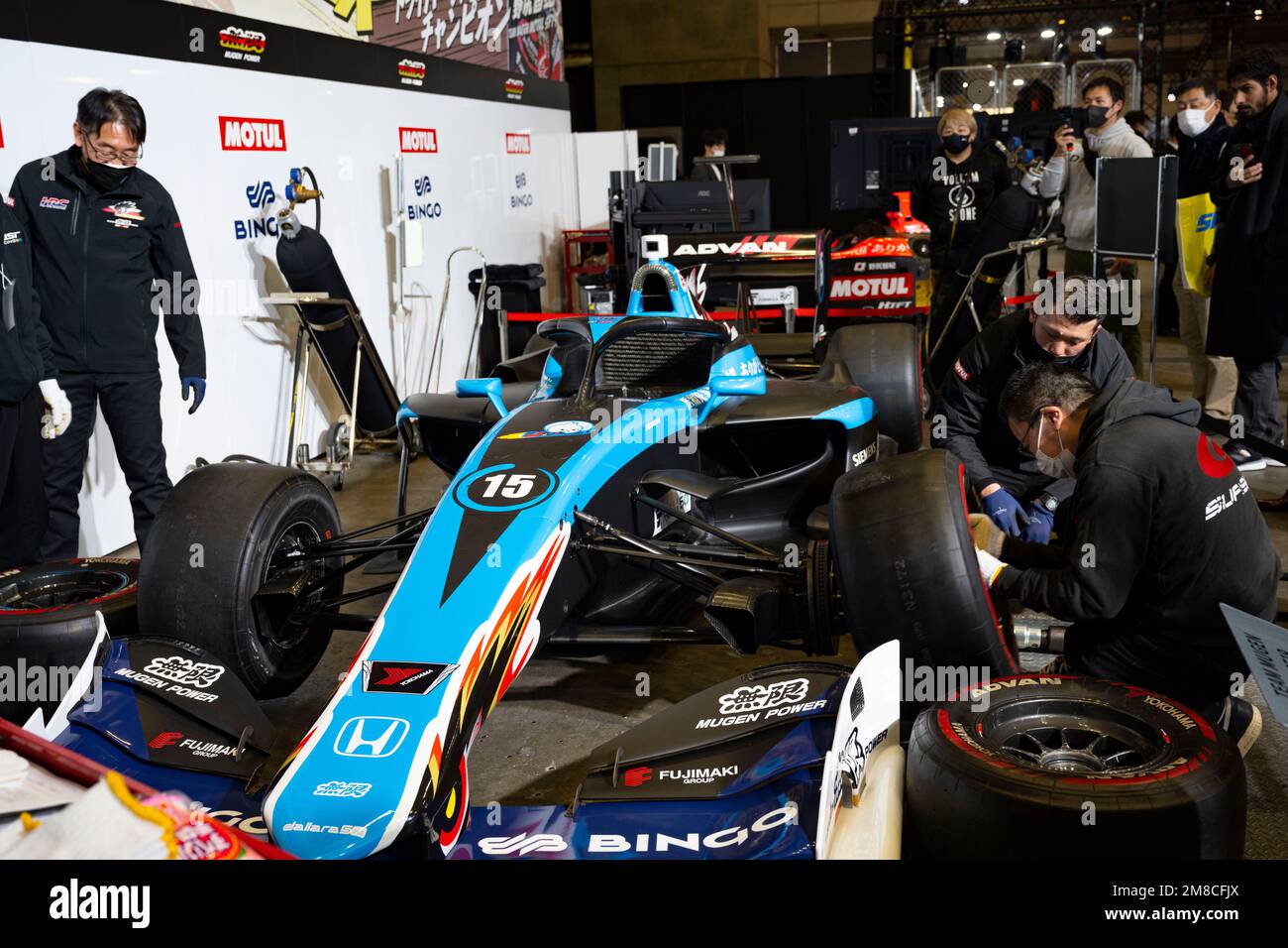 Chiba, Chiba Prefecture, Japan. 13th Jan, 2023. A Super Formula Series
