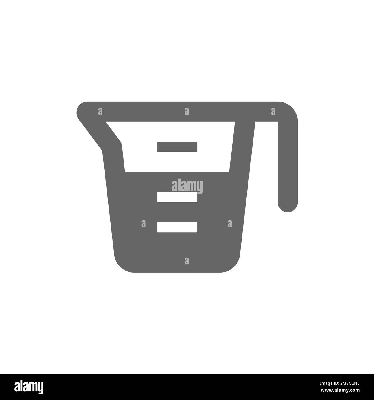 Measuring cup icon, common graphic resources, vector illustration Stock ...