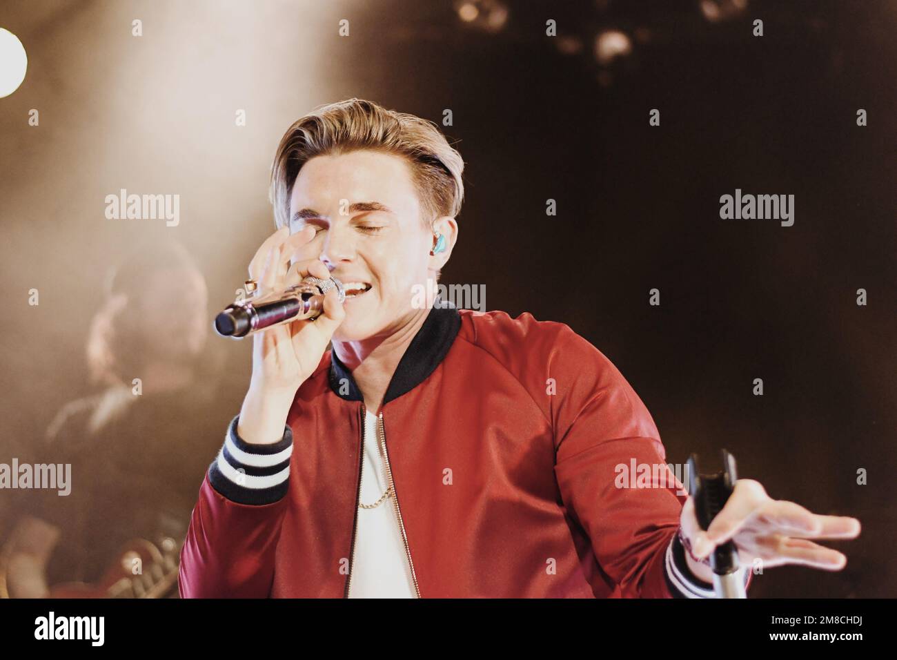 Jesse McCartney in concert at Irving PLaza in New York Stock Photo Alamy