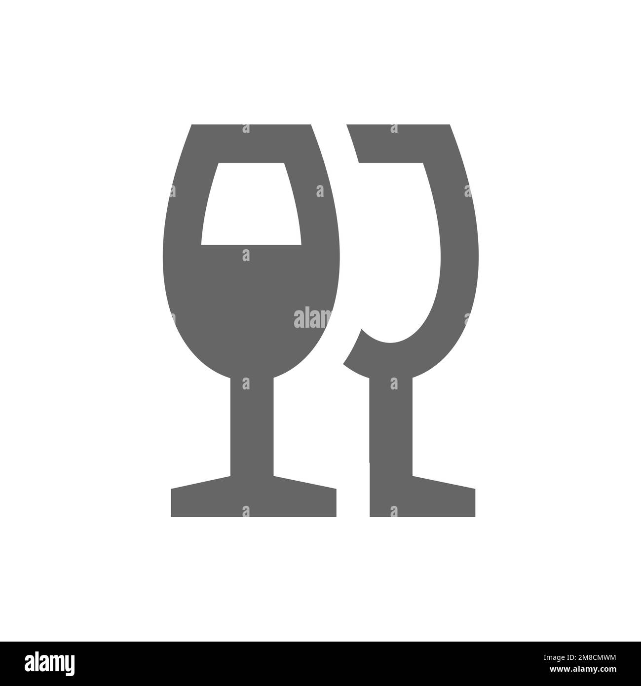 Cheers icon vector simple Black and White Stock Photos & Images - Alamy